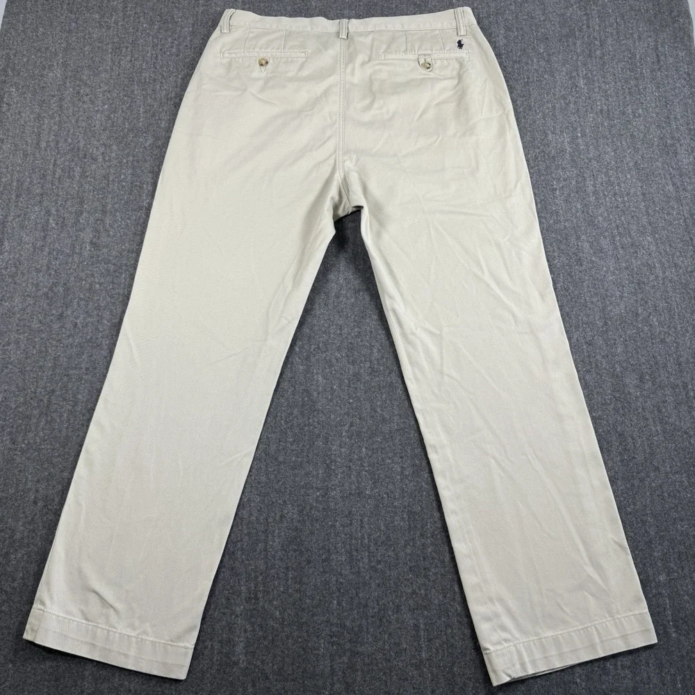Polo Ralph Lauren Men's Chino Pants 34x30 Classic Fit Khaki Cotton